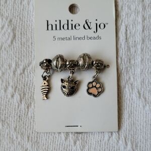 Hildie & Jo Silver Charm Bracelet Beads